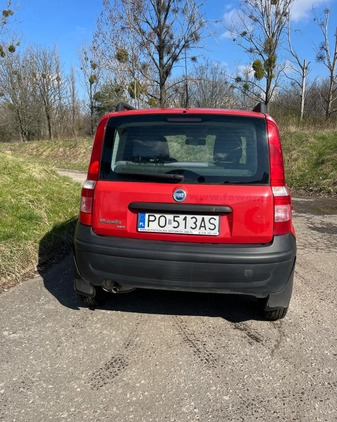 Fiat Panda cena 10990 przebieg: 148518, rok produkcji 2006 z Poznań małe 121
